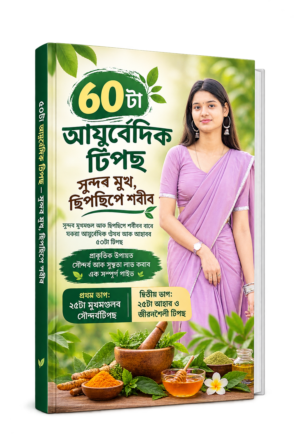 ৫০টা আয়ুৰ্বেদিক টিপছ — সুন্দৰ মুখ, ছিপছিপে শৰীৰ eBook cover